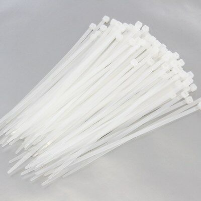100 Pcs Nylon Cable Ties / Self-locking Plastic Wire Zip Ties Set 2.5*100mm  / Black / MRO & Industrial Supply Fasteners & Hardware Cable