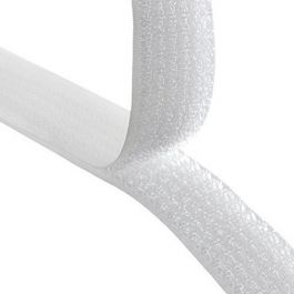 250m Velcro Tape 2inch White Hook and Loop Fastener Tape No Glue The