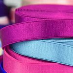 Fashionable design comfortable material decorative woven elastic tape for lingerie elastic belt 