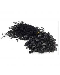 Polyester hang Tag cord with plastic end clip locker