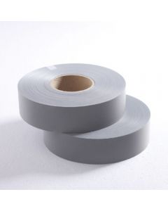 1 1/4 Inches 100m Reflective Tape Ash Safety Reflective Warning Tape Fabric, Retro-reflective Material,Cloth