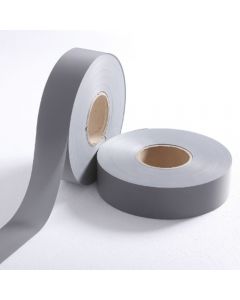 1 1/2 Inches 100m Reflective Tape Ash Safety Reflective Warning Tape Fabric, Retro-reflective Material, Cloth.