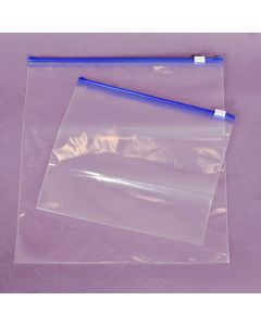 Slider Zipper Lock Poly Bags Color or Clear
