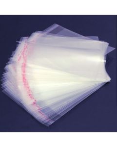 Permanent Tape With Poly Bags Color or Clear