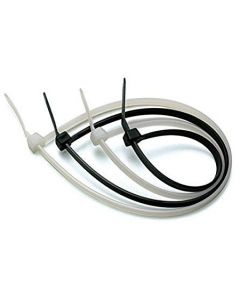 Cable Ties - Clear & Black (Any Sizes)