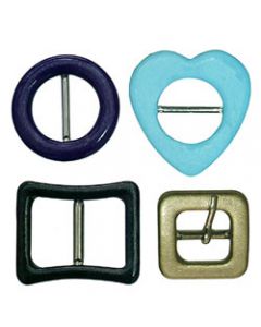 Aluminum Buckles with Fabric or Leather Cover