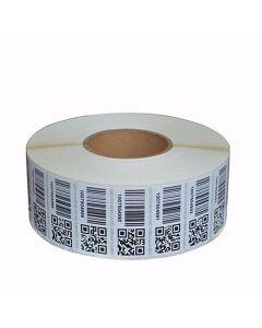 QR Barcode Label Roll