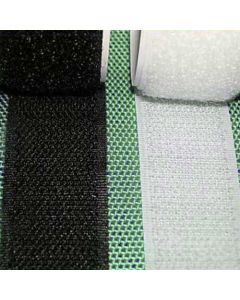 250m Velcro Tape 2inch White or Black Hook and Loop