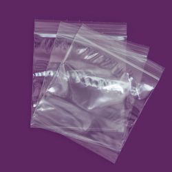 Poly Bags With Grip Lock Clear 8x10 (400Pcs)