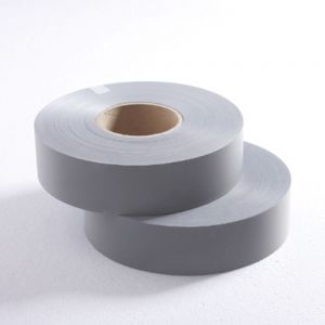 1 1/4 Inches 100m Reflective Tape Ash Safety Reflective Warning Tape Fabric, Retro-reflective Material,Cloth