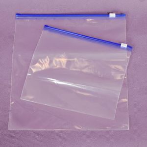 Slider Zipper Lock Poly Bags Color or Clear