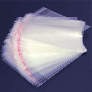 Permanent Tape With Poly Bags Color or Clear