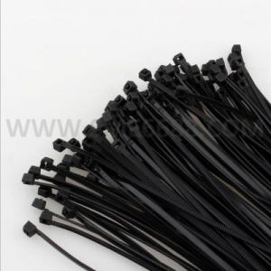 100 Pcs Nylon Cable Ties / Self-locking Plastic Wire Zip Ties Set 3.6*250mm / Black / MRO & Industrial Supply Fasteners & Hardware Cable 