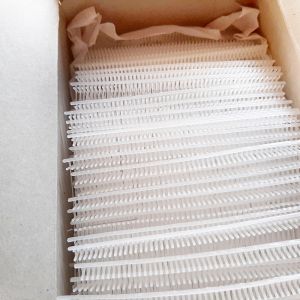 Universal Tag Pin 5000Pcs 50mm T Type White Garment Clothing Price Label Tagging Tag Tagger Gun Barbs Rope pin line tag holder sling Pins for Tag Gun