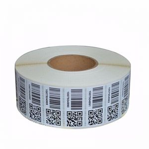 QR Barcode Label Roll