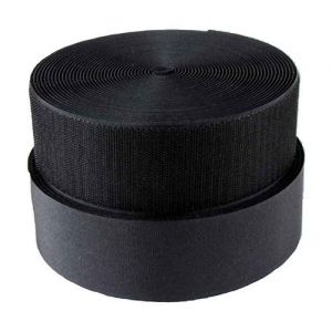 250m Velcro Tape 4inch White or Black Hook and Loop 